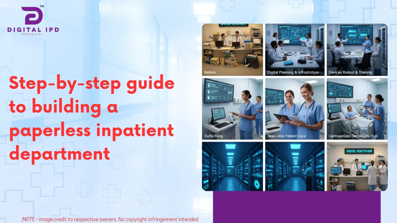 Step-by-step guide to building a paperless inpatient department