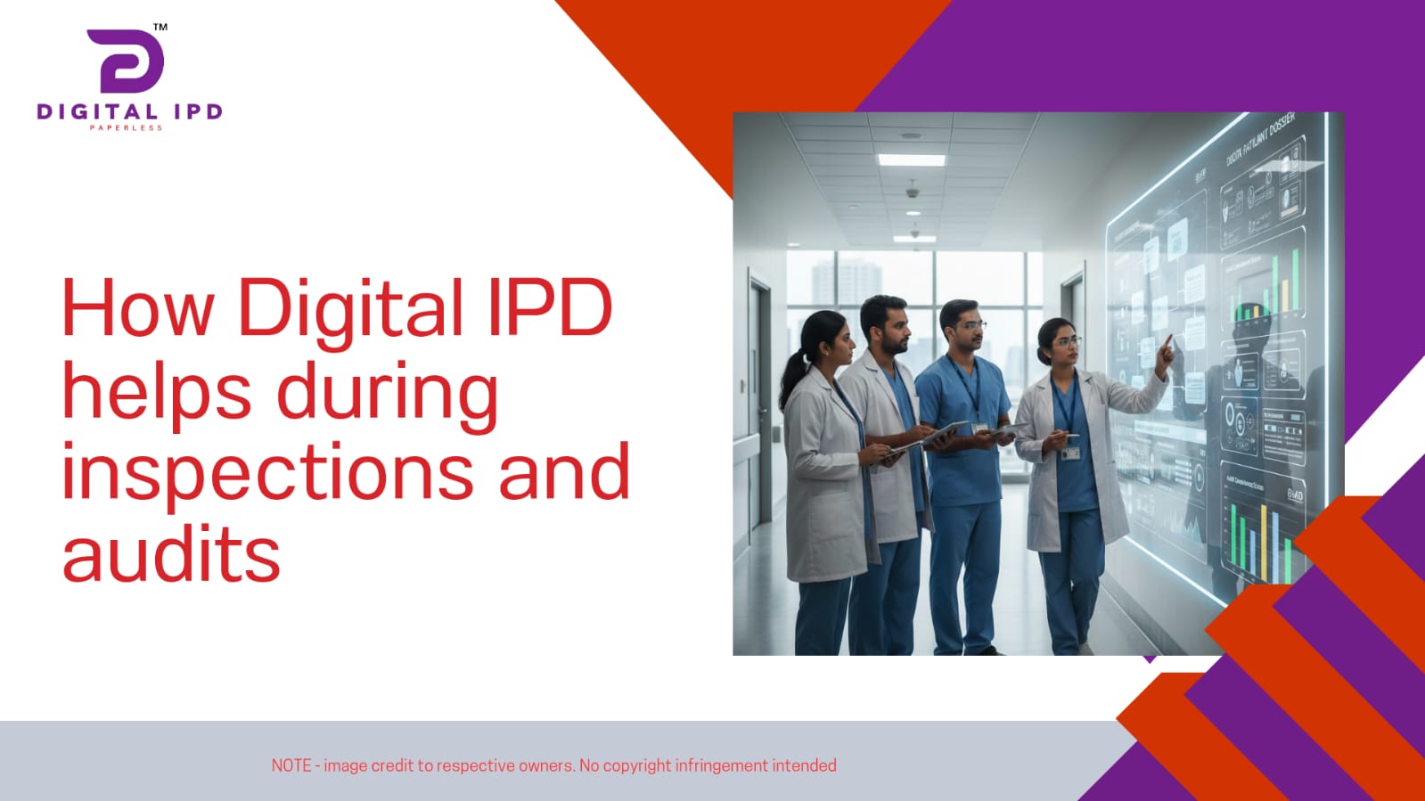 How Digital IPD helps during inspections and audits